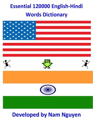 cover image of Essential 120000 English-Hindi Words Dictionary